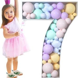 NWT 3FT Number 7 Balloon for 17th 70th Birthday Decor, 70th Wedding Anniversary